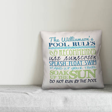 Personalized hotsell outdoor pillows